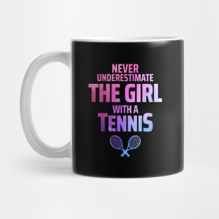 tennis girl Mug